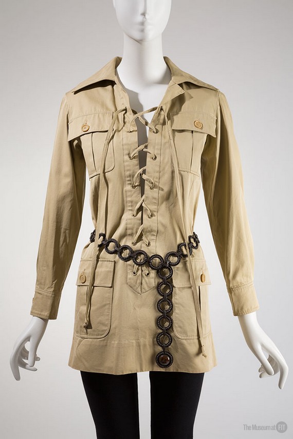 1970s Saint Laurent Rive Gauche Safari jacket 1970s Saint Laurent Rive Gauche Safari jacket
