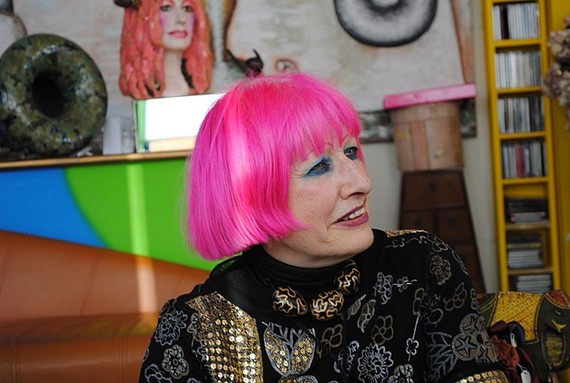 Dame Zandra Rhodes, 2012 Dame Zandra Rhodes, 2012