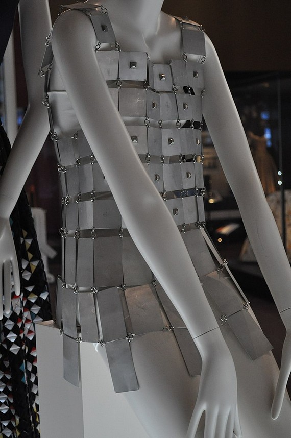 Paco Rabanne aluminium tunic, 1967 Paco Rabanne aluminium tunic, 1967