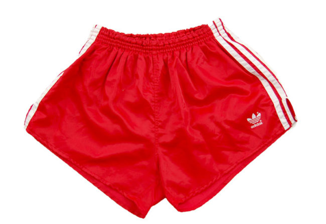 90s Adidas Red Sport Shorts