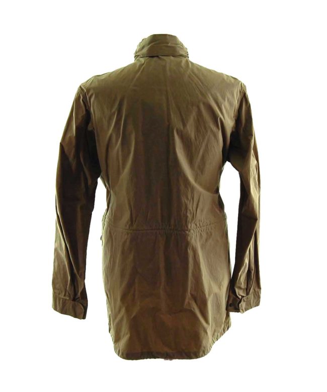 back of Barbour Lightweight Waterproof Coat