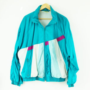 90s Turquoise Shell Suit