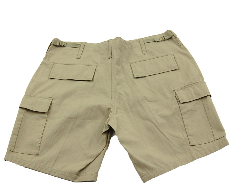 back of 00s Khaki Cargo Shorts
