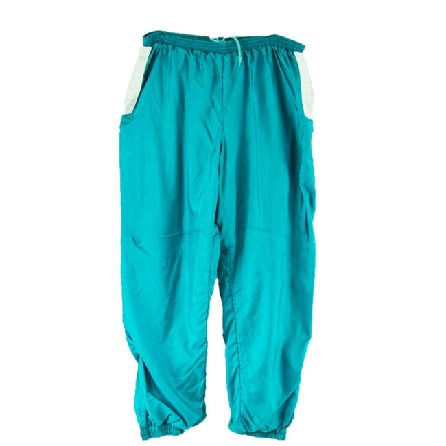 trousers 90s Turquoise Shell Suit