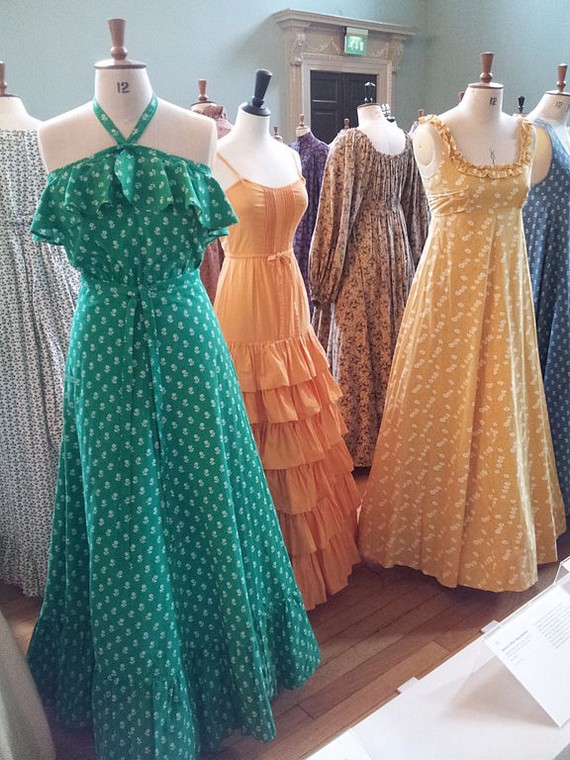 dresses in the 70s