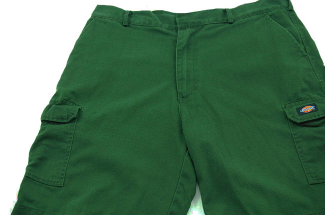 close up of 90s Dickies Cargo Shorts