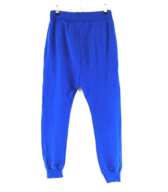 Back of Pyrex Ladies Blue Jogging Bottoms