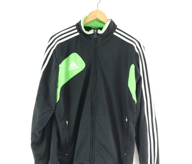 Adidas Track jacket close up