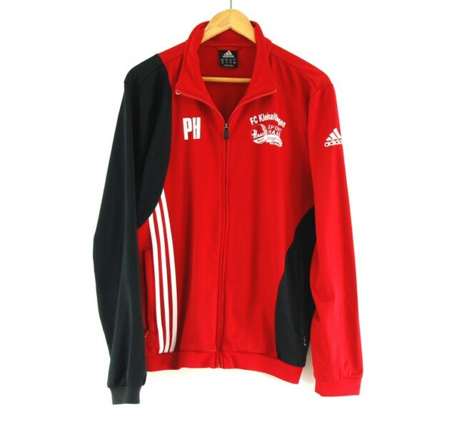 Red Adidas Track Jacket
