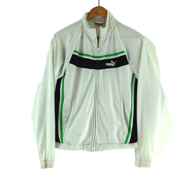 White Puma Track Jacket