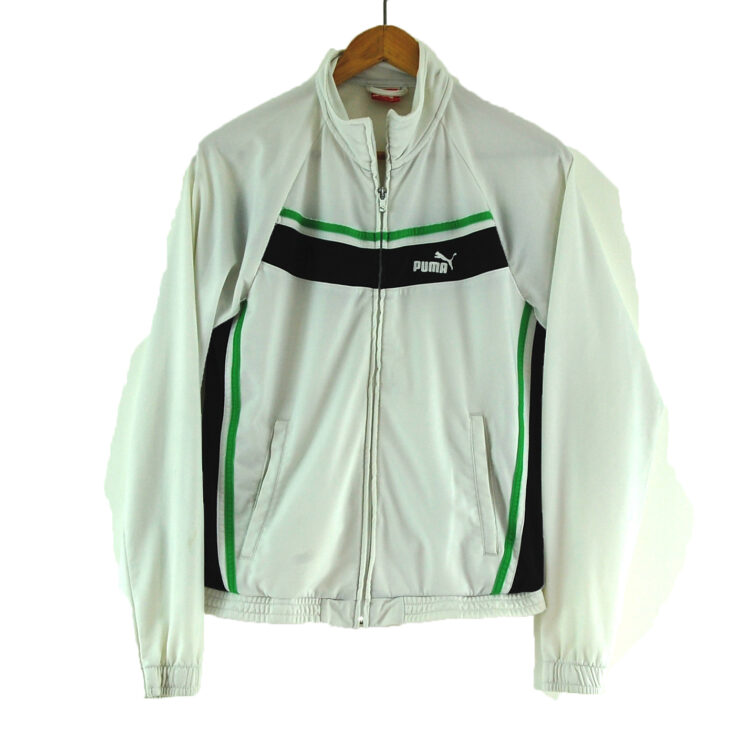 White Puma Track Jacket