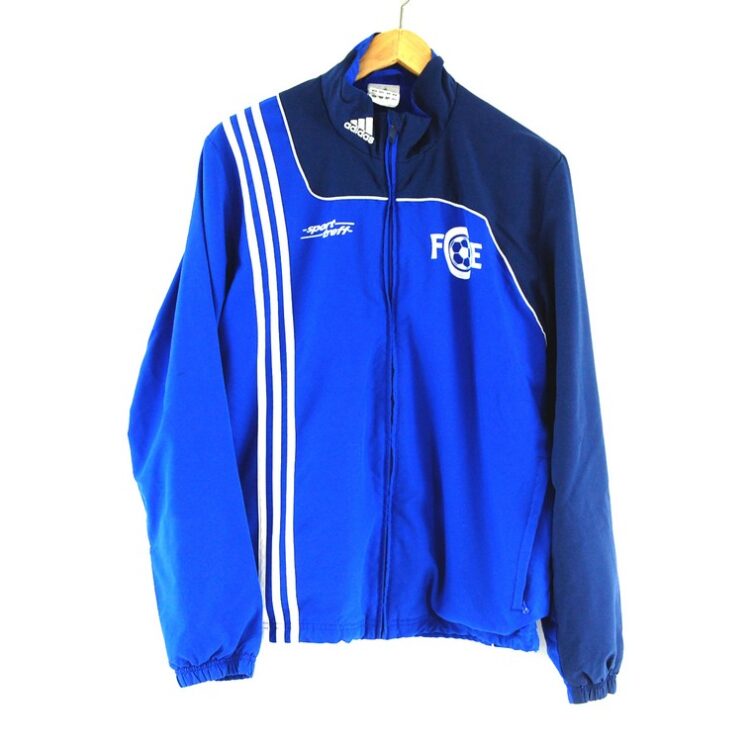 Blue Adidas Track Jacket