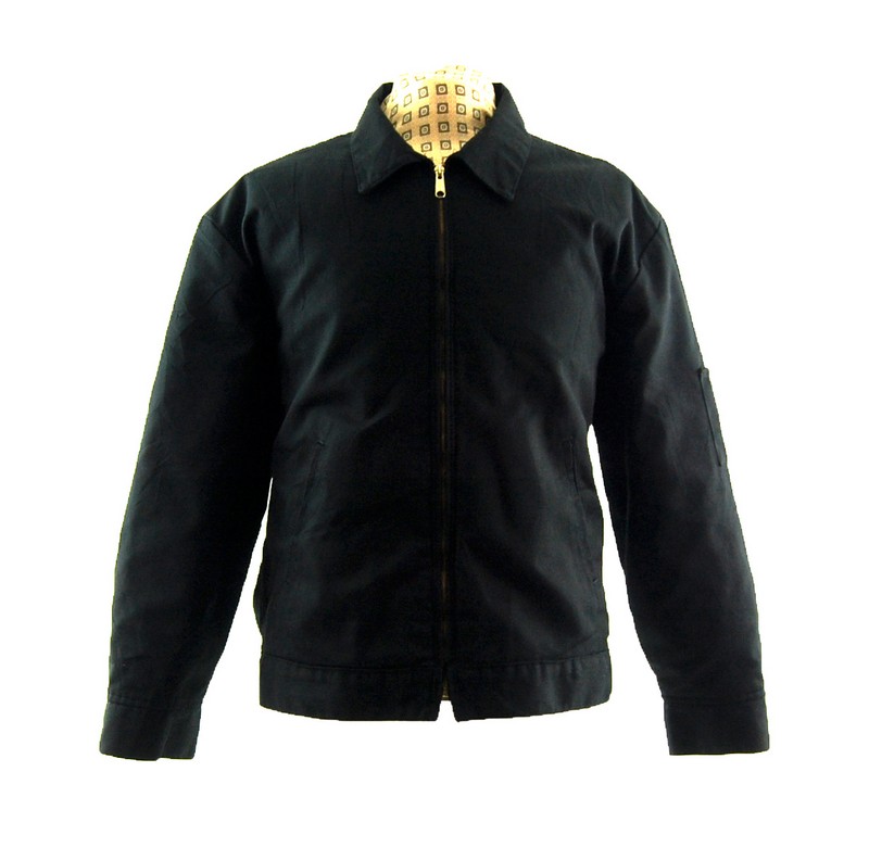 Dickies Work Jacket - UK L - Blue 17 Vintage Clothing