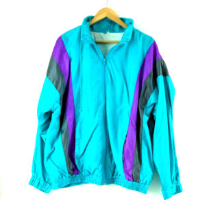 Front of Turquoise Shell Suit