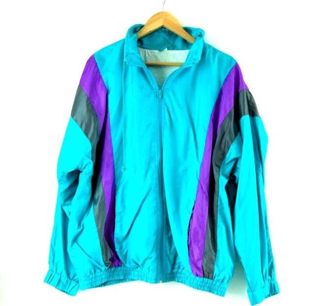 Front of Turquoise Shell Suit