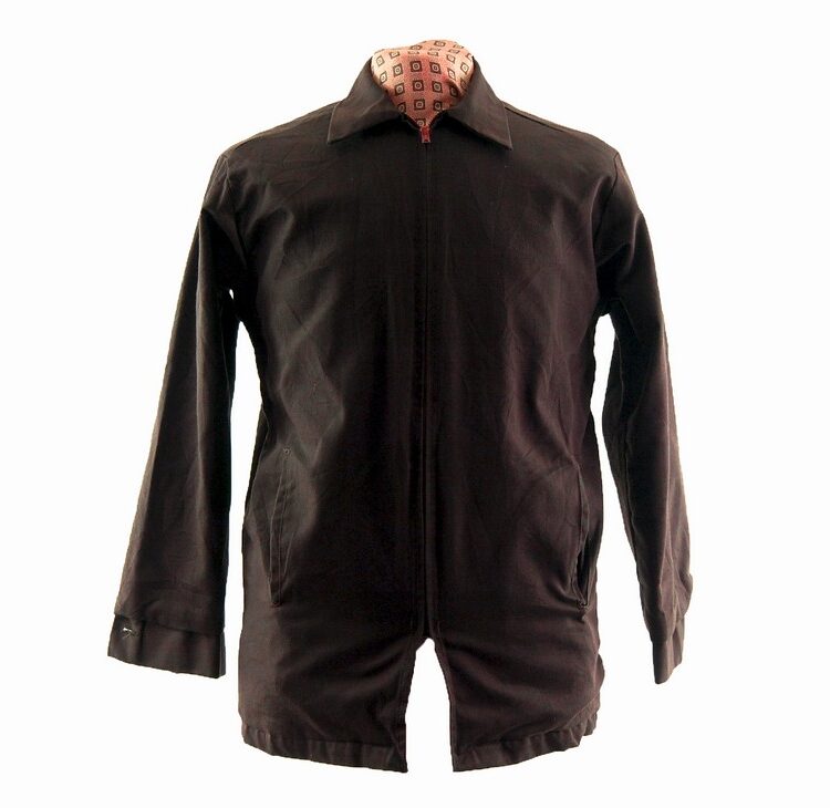 Long Brown Work Jacket