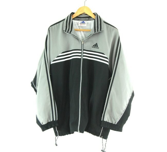 Adidas Track jacket with front stripes