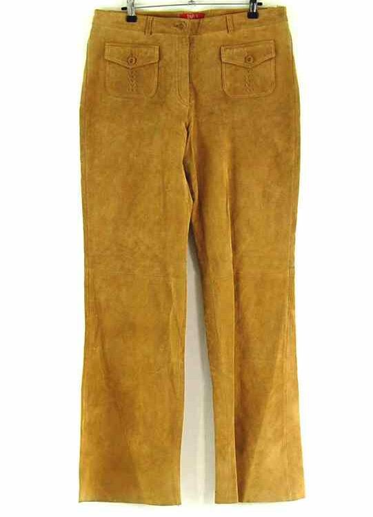 60s Style Suede Trousers