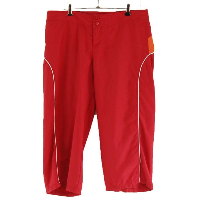 Red Kenvelo 3/4 length shorts