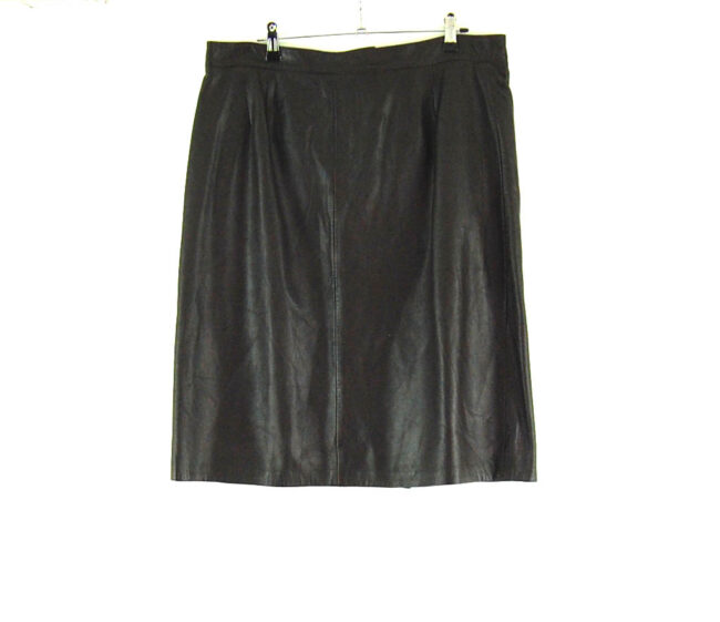 90s Leather Skirt