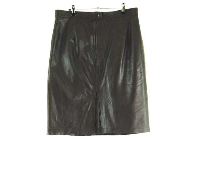 90s Leather Skirt