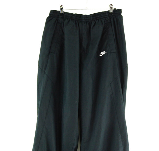 Black nike Shell suit bottoms