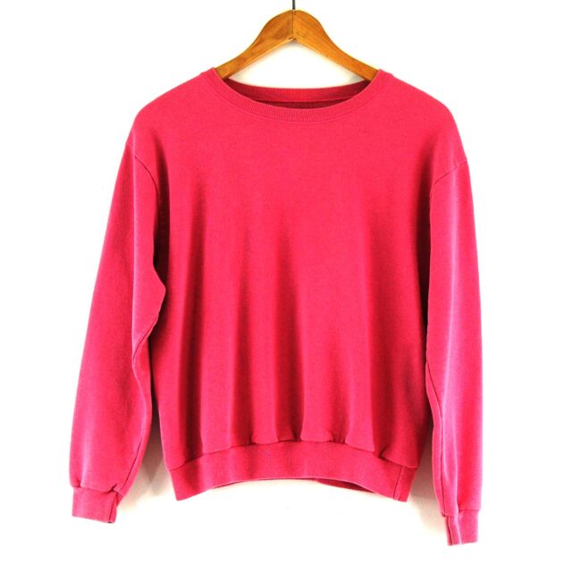 90s Pink Crew Neck Sweatshirt