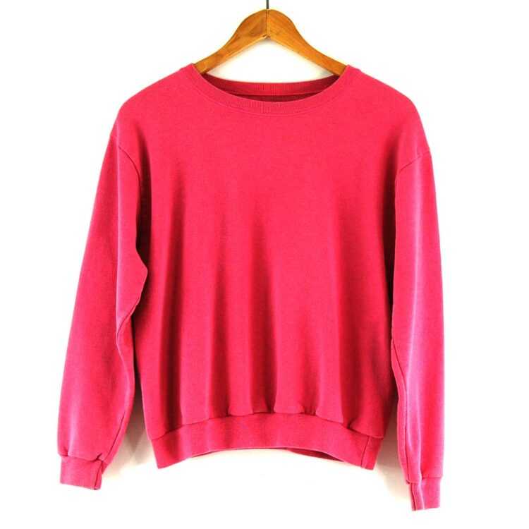 90s Pink Crew Neck Sweatshirt