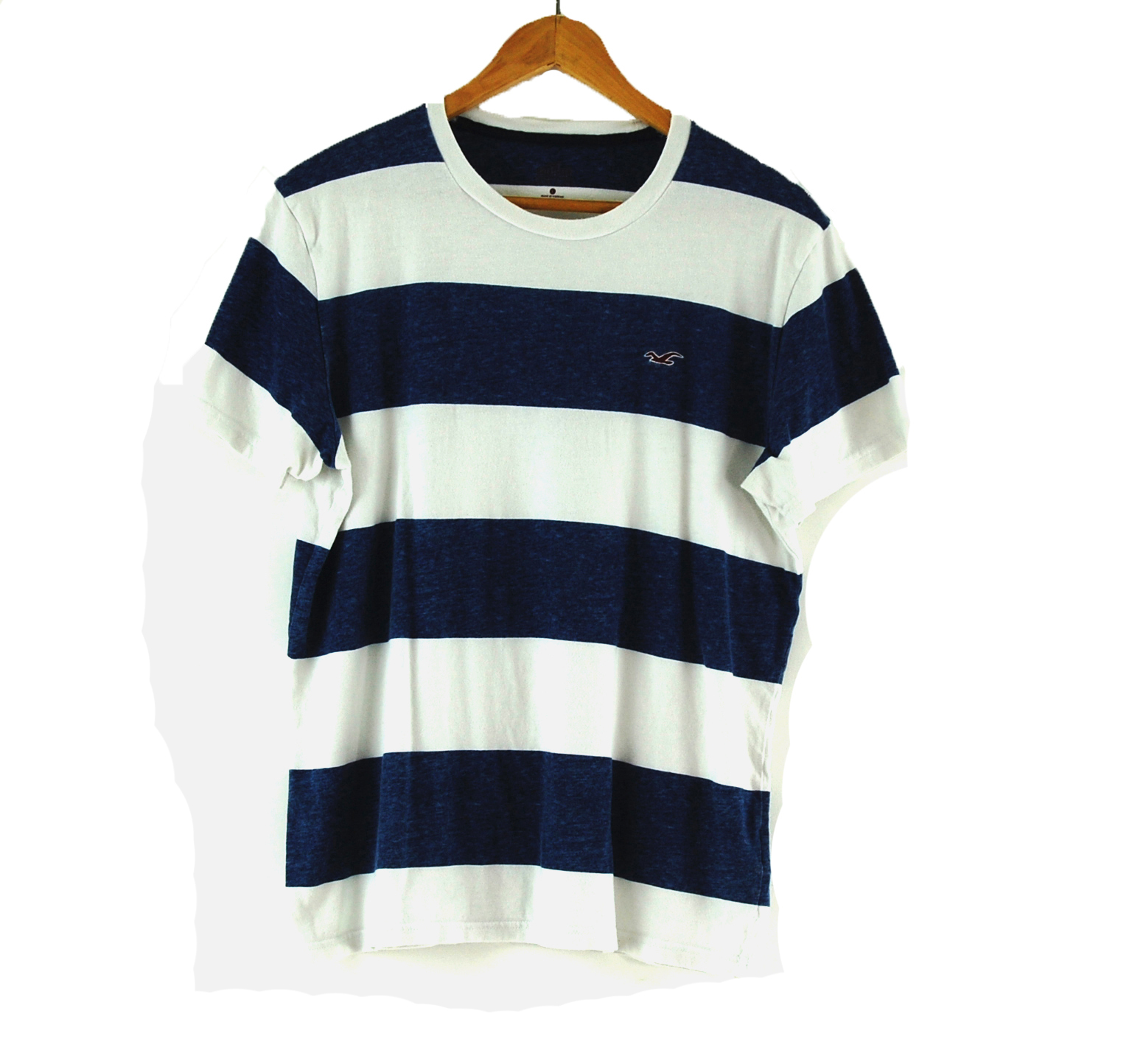 hollister striped t shirt