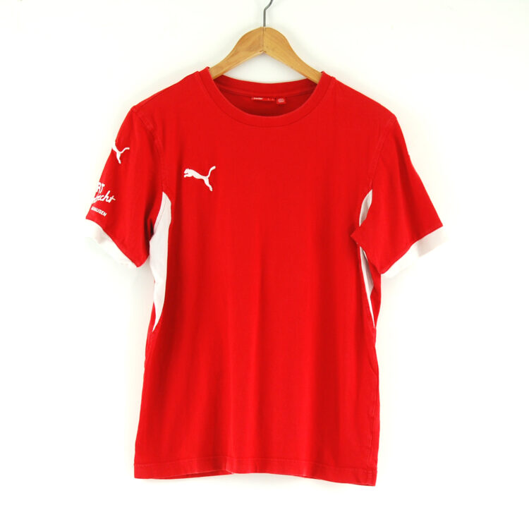 Red puma t-shirt