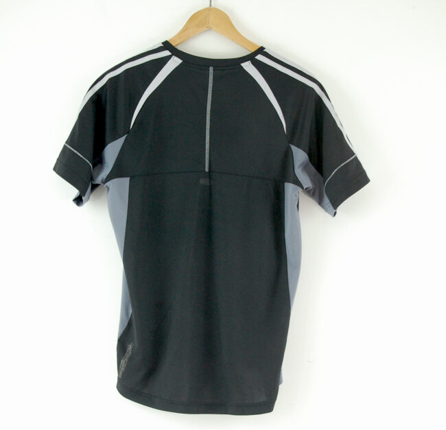 Adidas Black Mesh t-shirt back