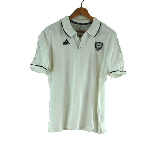 Adidas White Polo Shirt - XL