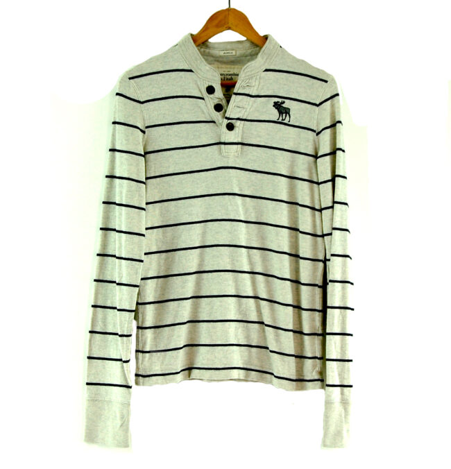 Abercrombie and Fitch Long Sleeve Polo Shirt