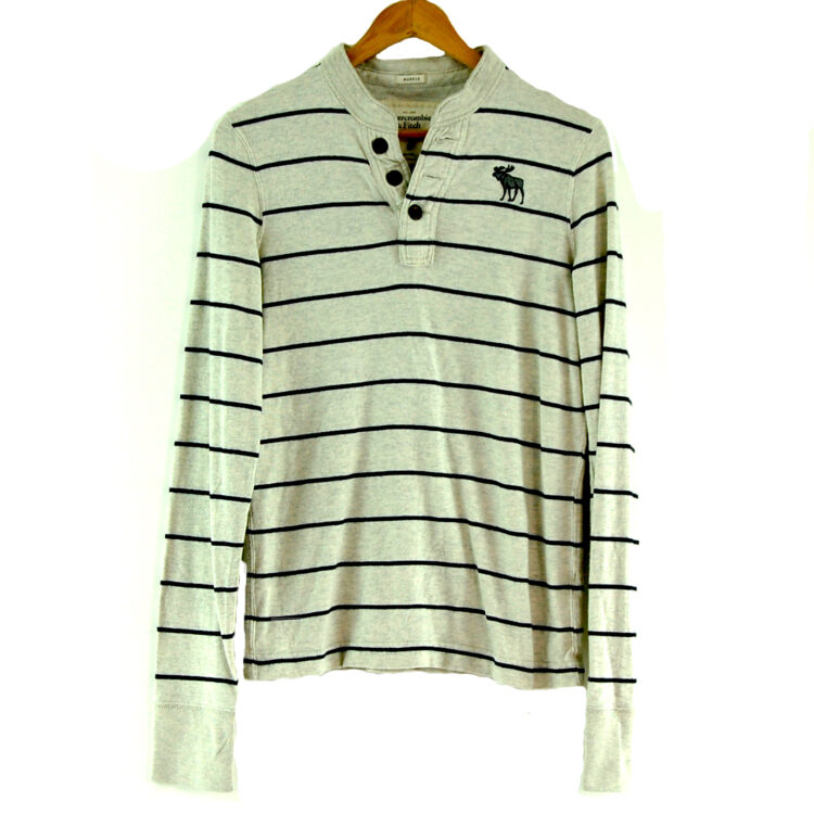 Abercrombie and Fitch Long Sleeve Polo Shirt