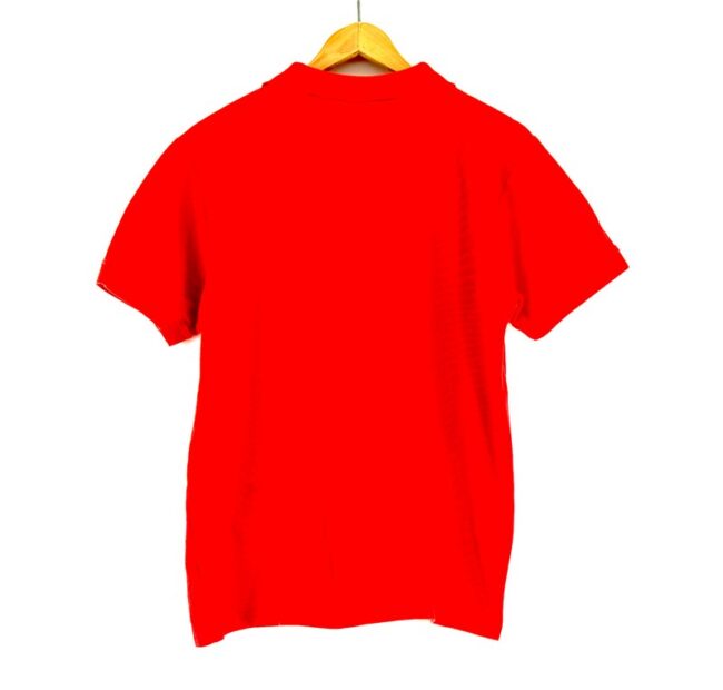 Red Kappa polo shirt back