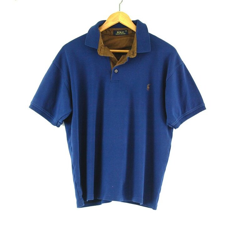Blue Ralph Lauren polo shirt