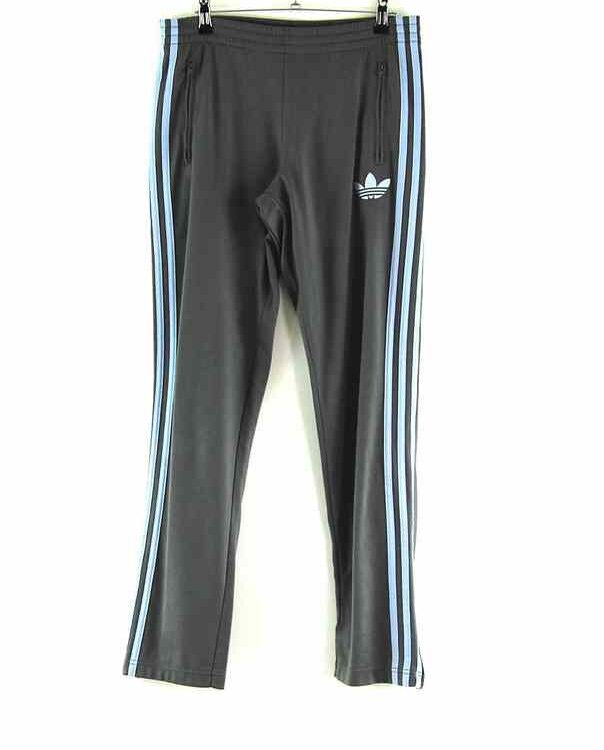 Grey Adidas Tracksuit Trousers