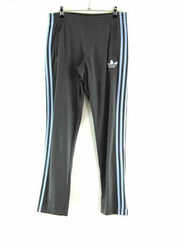 Grey Adidas Tracksuit Trousers