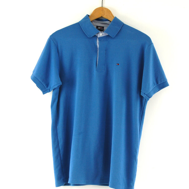 Blue Tommy Hilfiger Polo Shirt