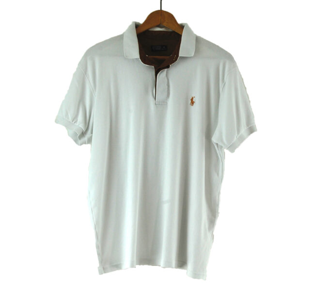 White Tommy Hilfiger Polo Shirt