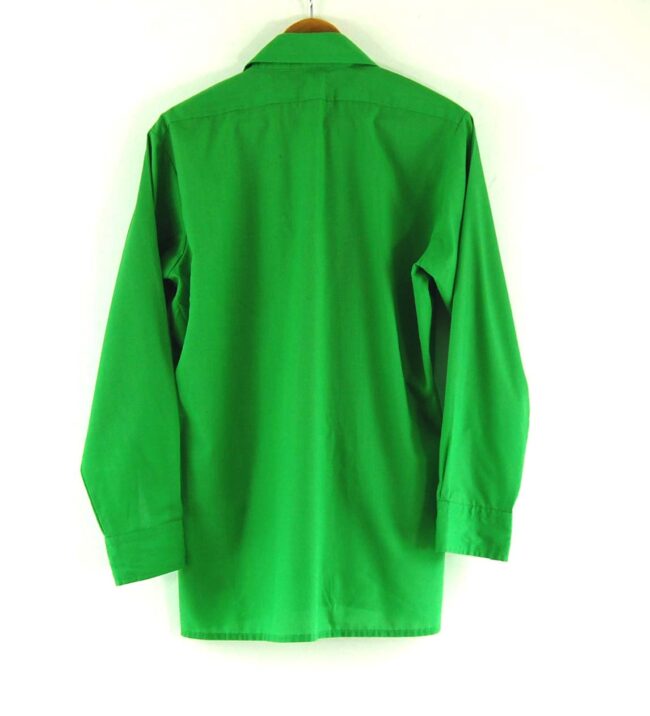 Back of 70's Green Shirt