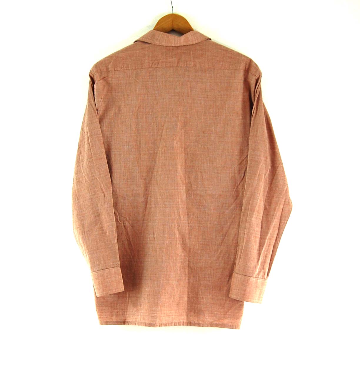 Back of 70s Brown Shirt