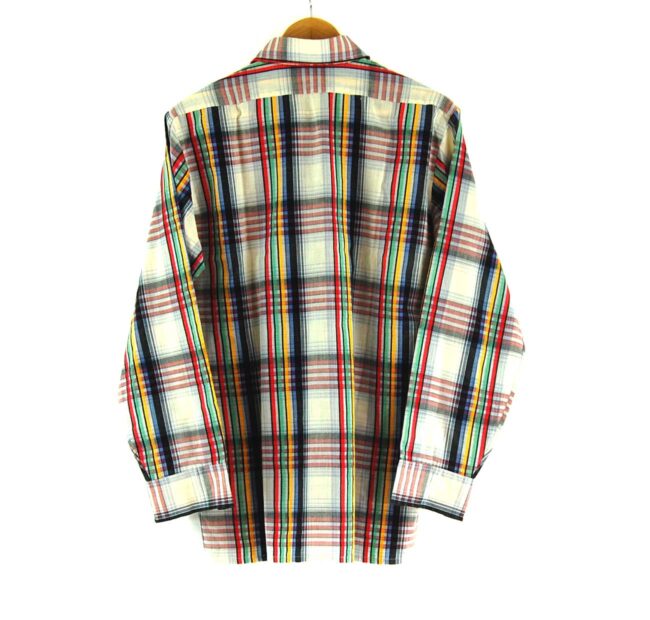 70s Plaid Shirt Back