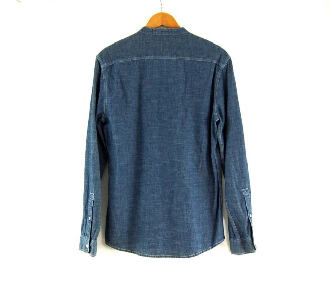 Blue Chambray Tunic Shirt Back