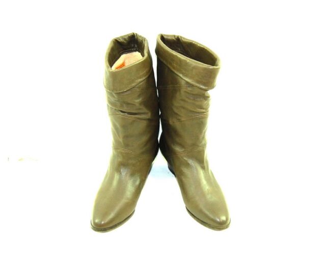 80s Khaki Green Boots