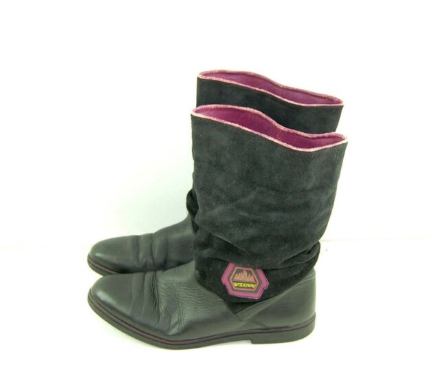 80s Woodway Suede Ankle Boots