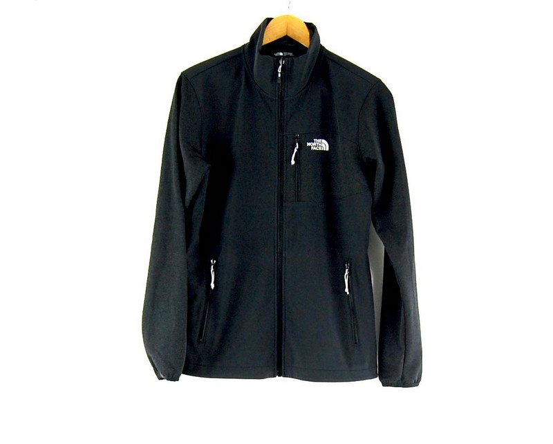 Mens Black Northface Jacket - UK M - Blue 17 Vintage Clothing