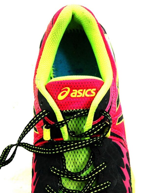 Close up of Asics Fuji Endurance Trainers