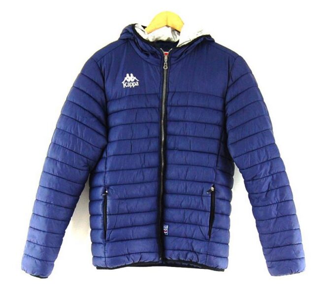 Dark Blue Kappa Puffer Jacket