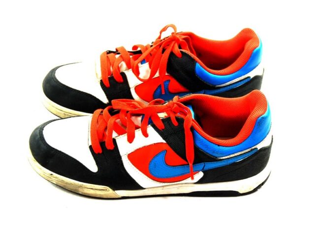 Black And Orange Nike Trainers